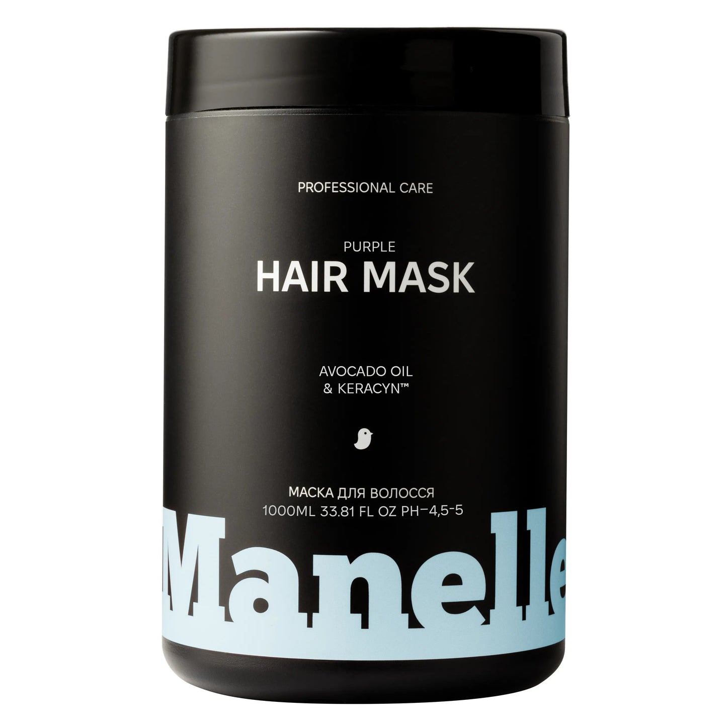 Тонуюча маска для волосся Manelle Рrofessional care - Avocado Oil & Keracyn™
