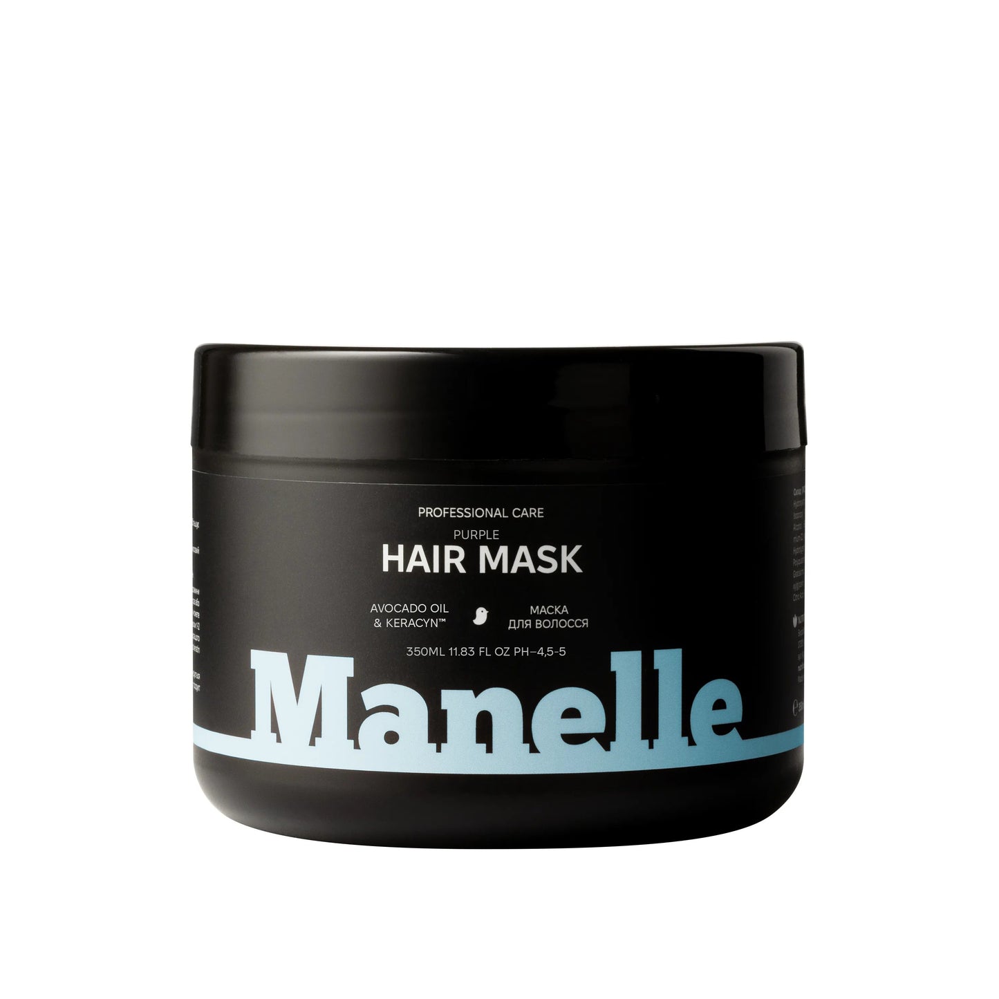 Тонуюча маска для волосся Manelle Рrofessional care - Avocado Oil & Keracyn™