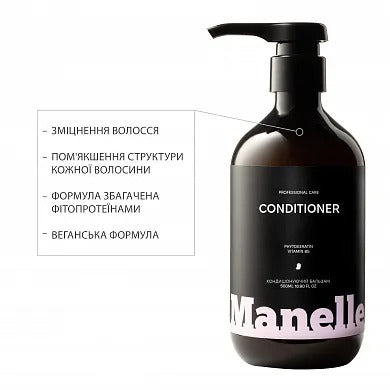 Дует набір Manelle Professional care phytokeratin vitamin B5 SHAMPOO+CONDITIONER - Nutritive Cosmetics