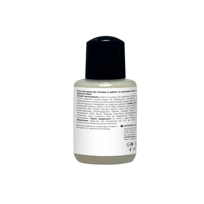 BarberLab Nature's Power Shower Gel for Men with Silver and Lactic Acid