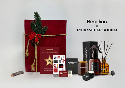 Лімітований новорічний подарунок «Golden Holiday by LYUDASHOLLYWOODA» Rebellion x LYUDASHOLLYWOODA - Nutritive Cosmetics