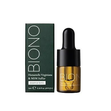 Тонік-есенція з гідролатом гамамелісу та органічною сіркою від BIONO