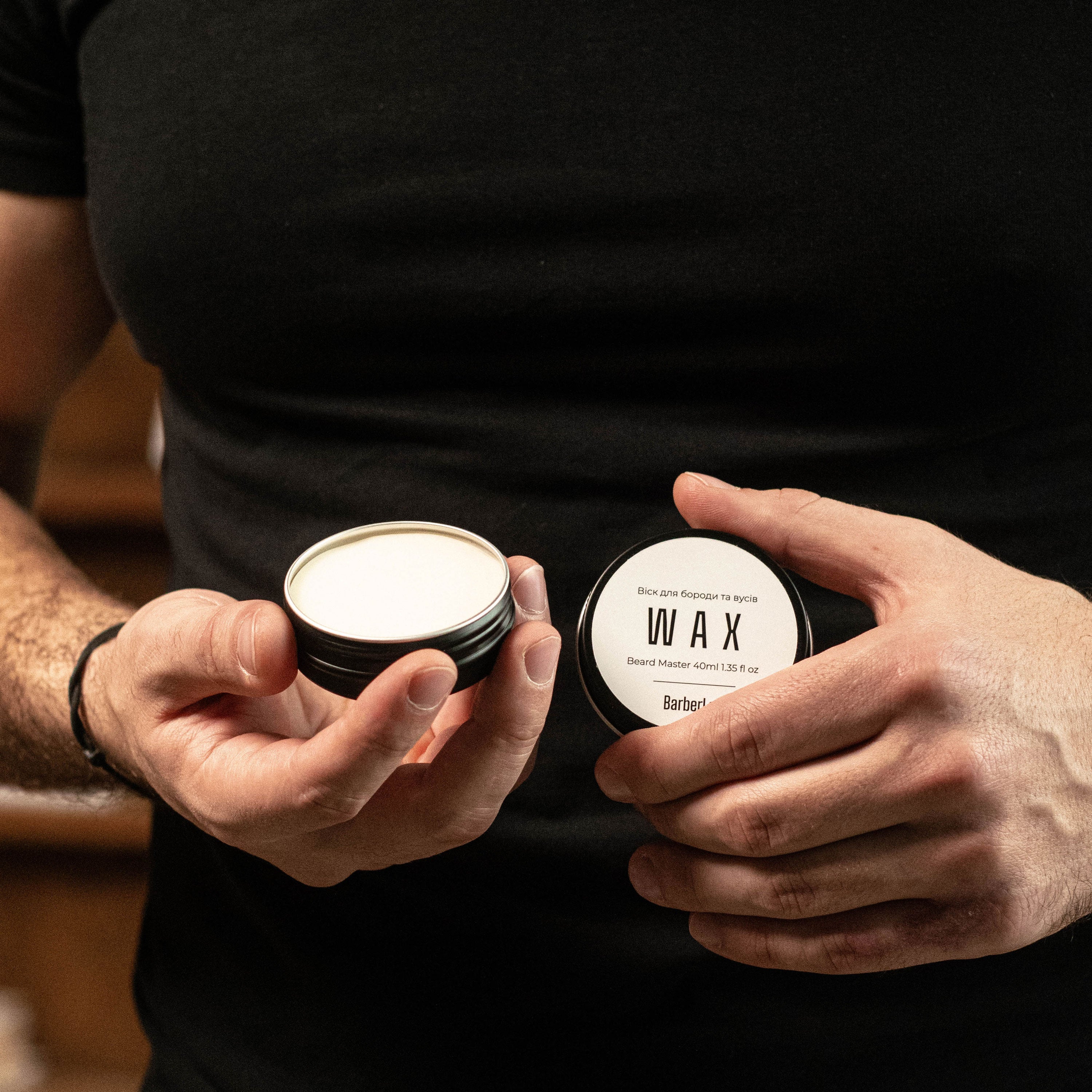Віск для бороди та вусів BarberLab Beard Master – Nutritive Cosmetics